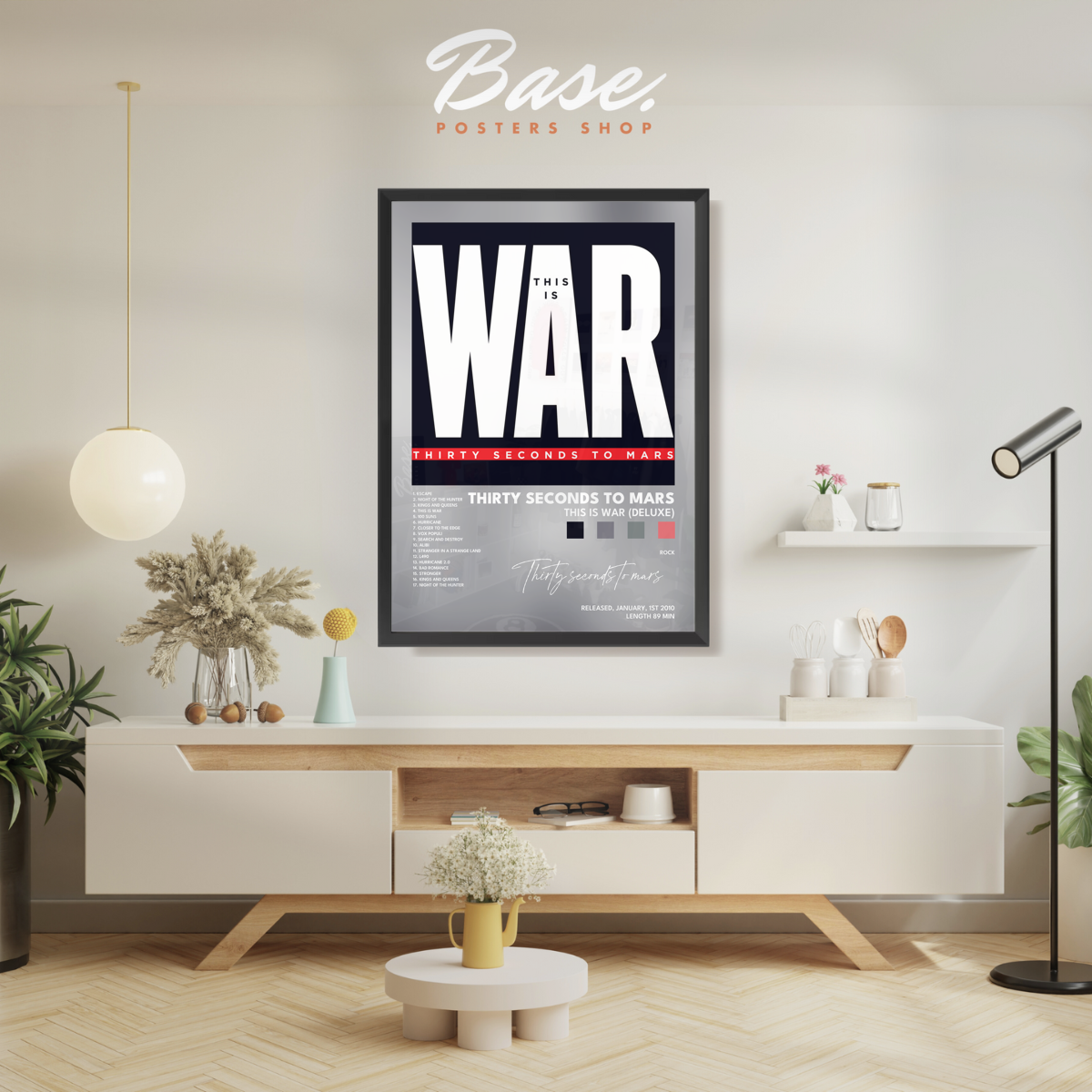 thirty seconds to mars This Is War Deluxe poster