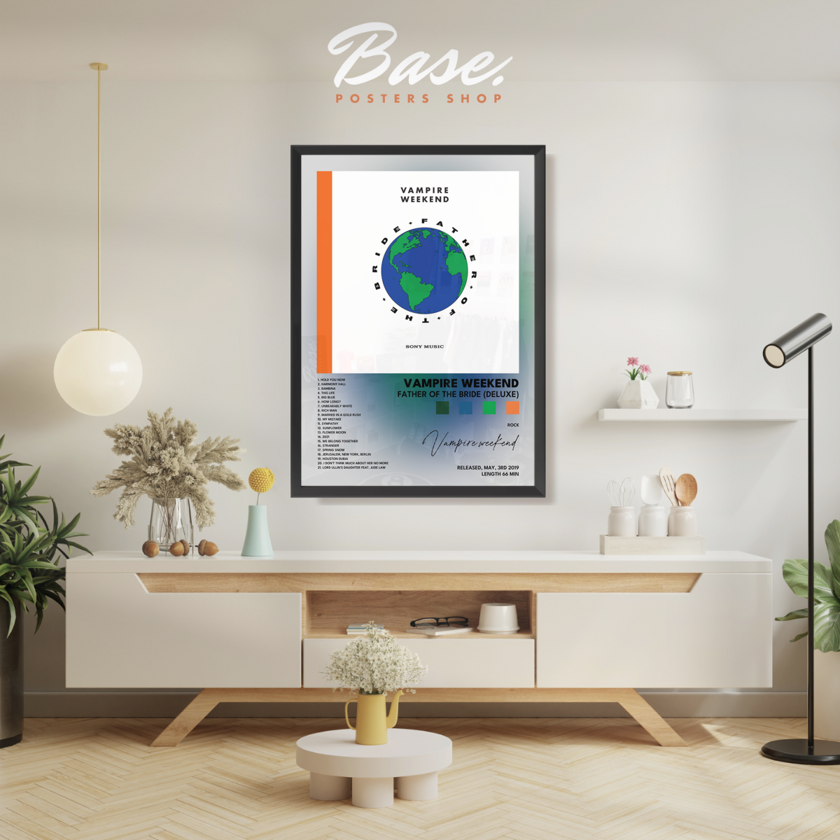 vampire weekend Father of the Bride Deluxe poster