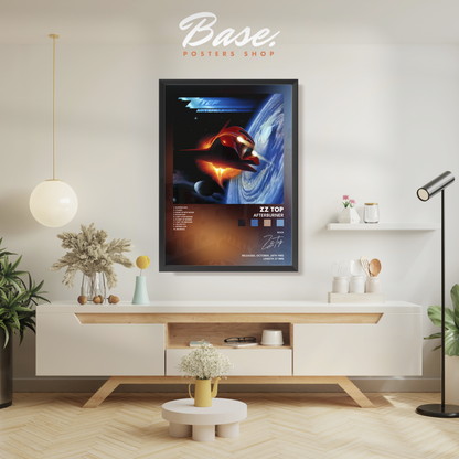 zz top Afterburner poster