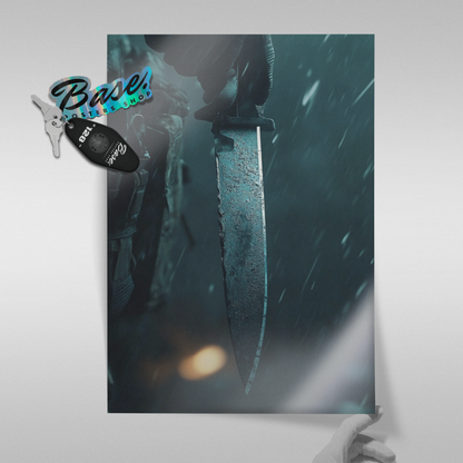 Call Of Duty – Combat Knife In The Rain