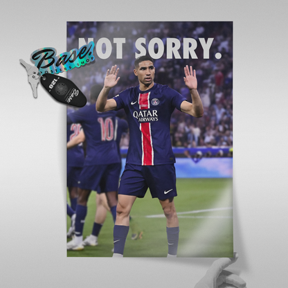 Achraf Hakimi 'not Sorry.'