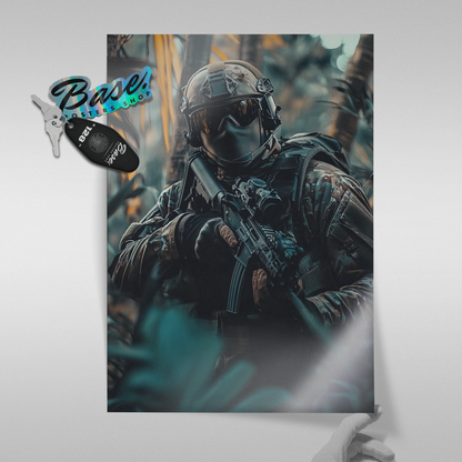 Call Of Duty – Stealth Soldier In Jungle