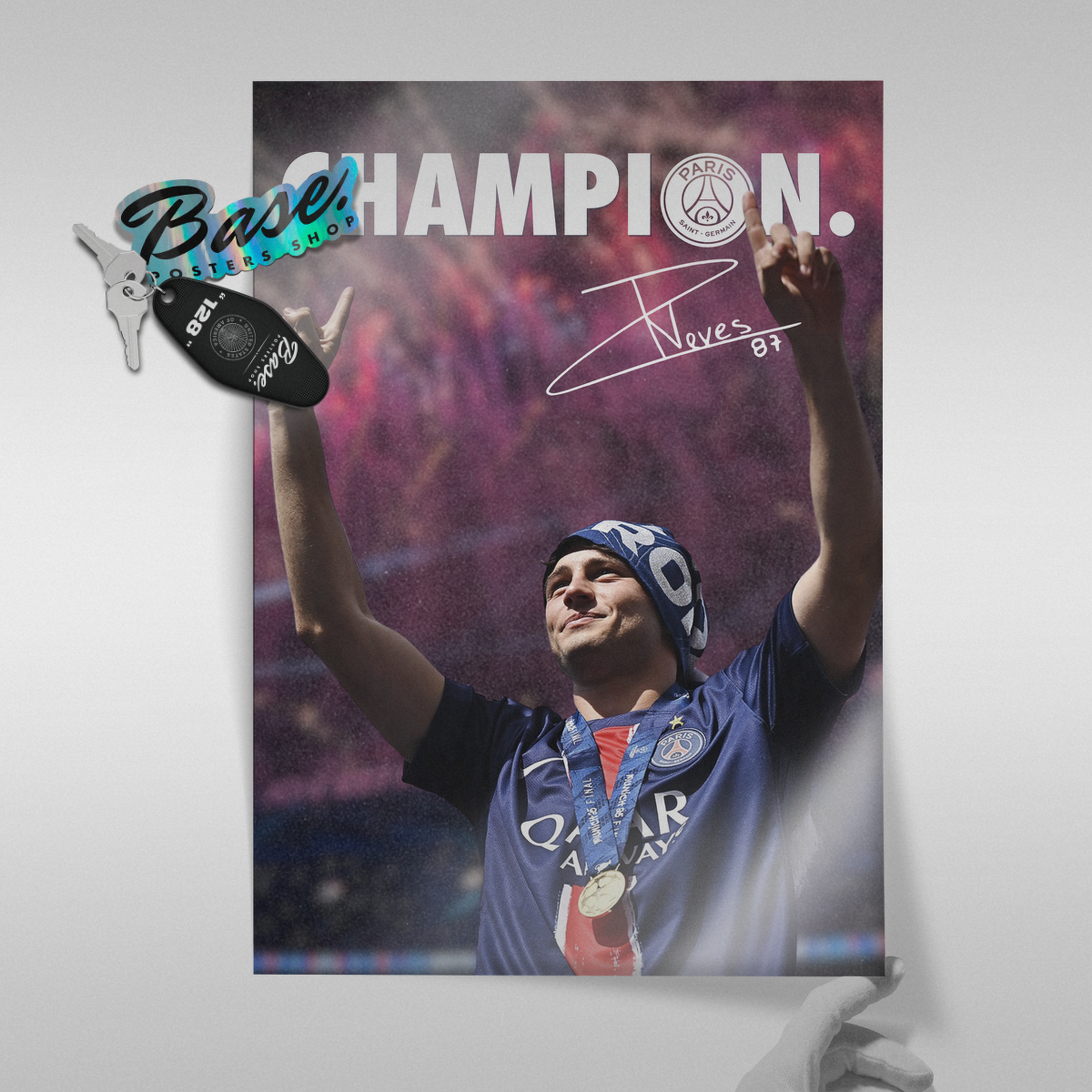 Joao Neves 'champion.'