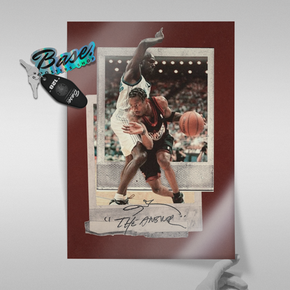 Allen Iverson “the Answer” Polaroid Action