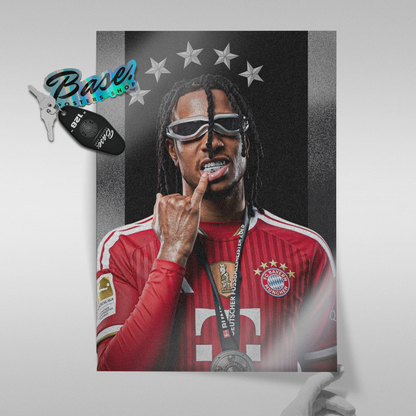 Alphonso Davies - Bayern Munich Poster