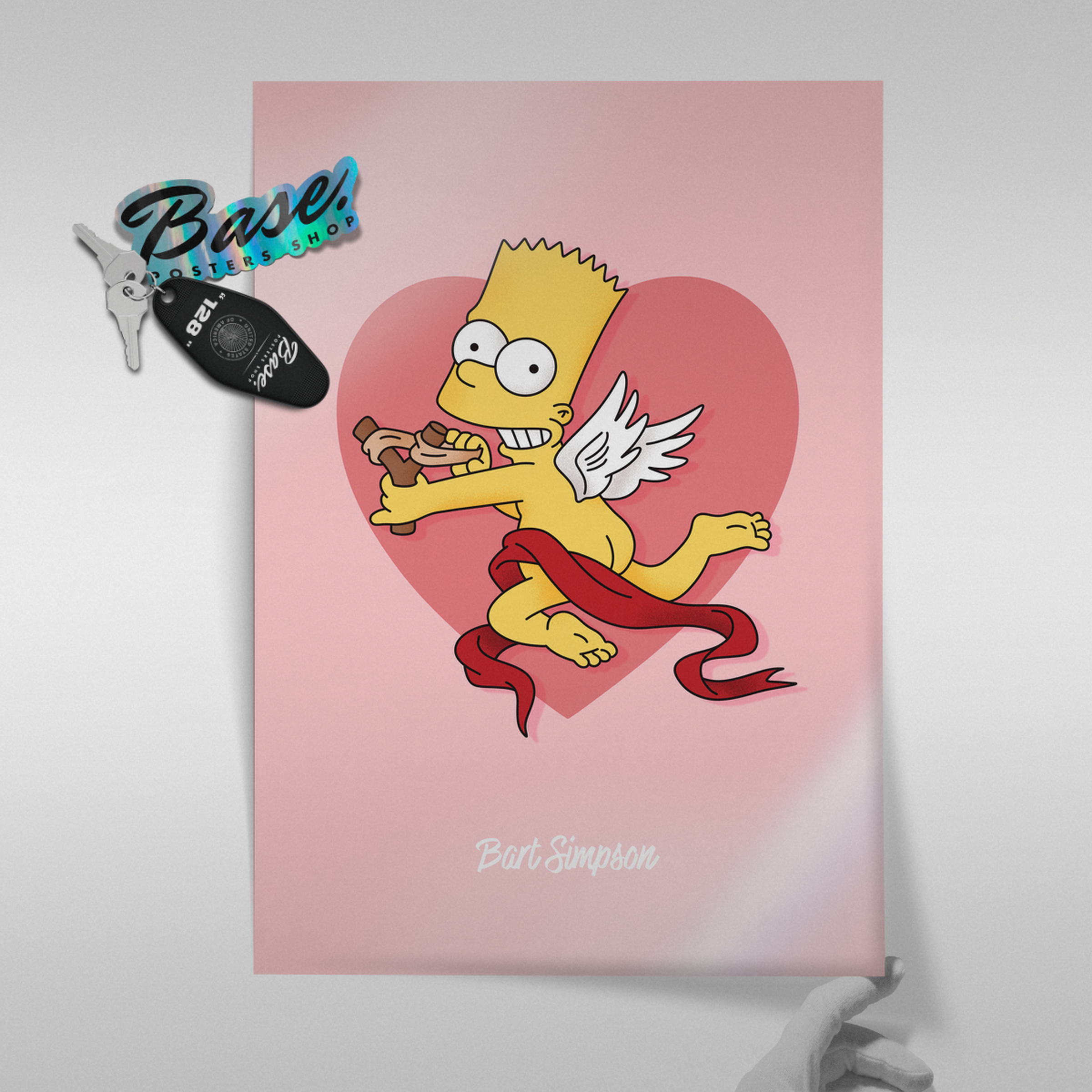 Bart Simpson Cupid