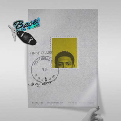 Borussia Dortmund - Matchday Stamp Poster