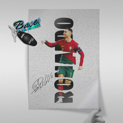 Cristiano Ronaldo - Portugal Number 7 Poster