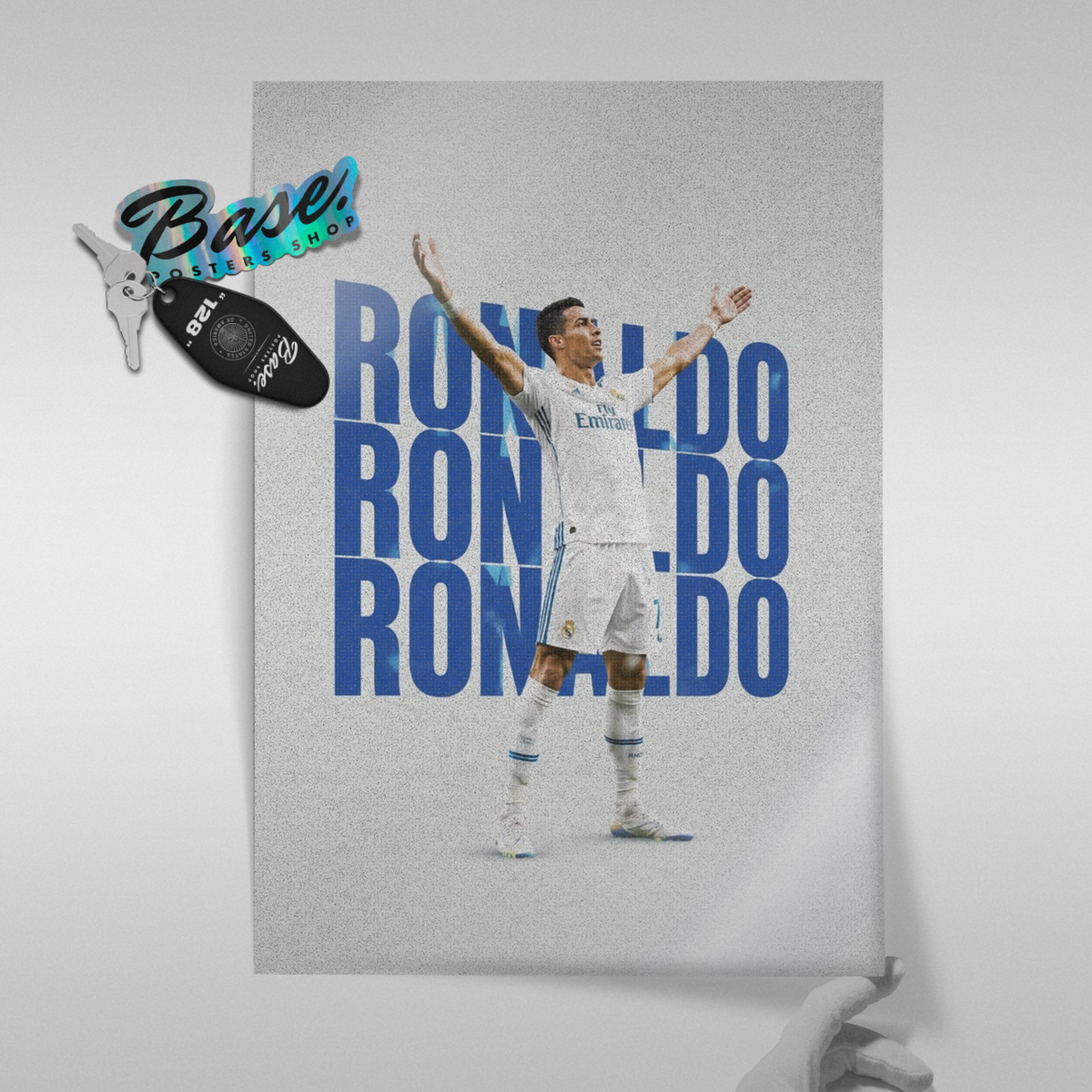 Cristiano Ronaldo - Real Madrid Celebration Poster