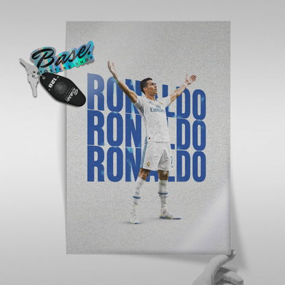 Cristiano Ronaldo - Real Madrid Celebration Poster