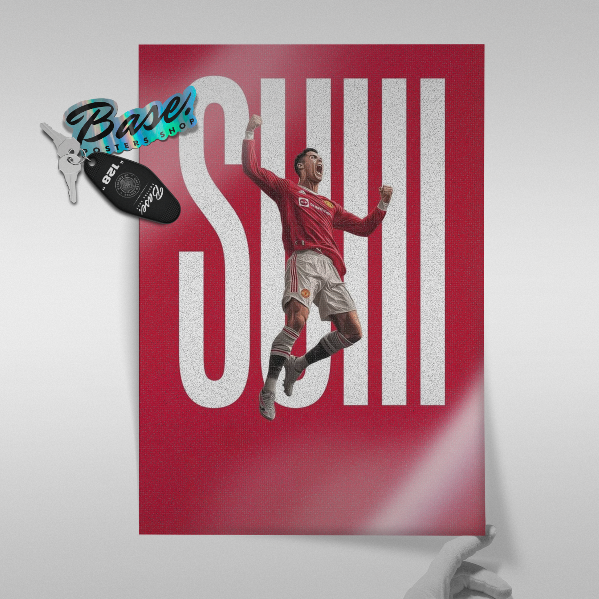 Cristiano Ronaldo - Siu Celebration Poster