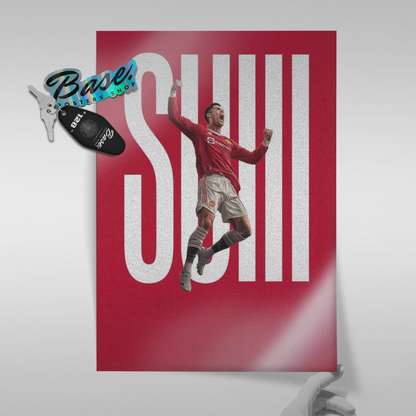 Cristiano Ronaldo - Siu Celebration Poster