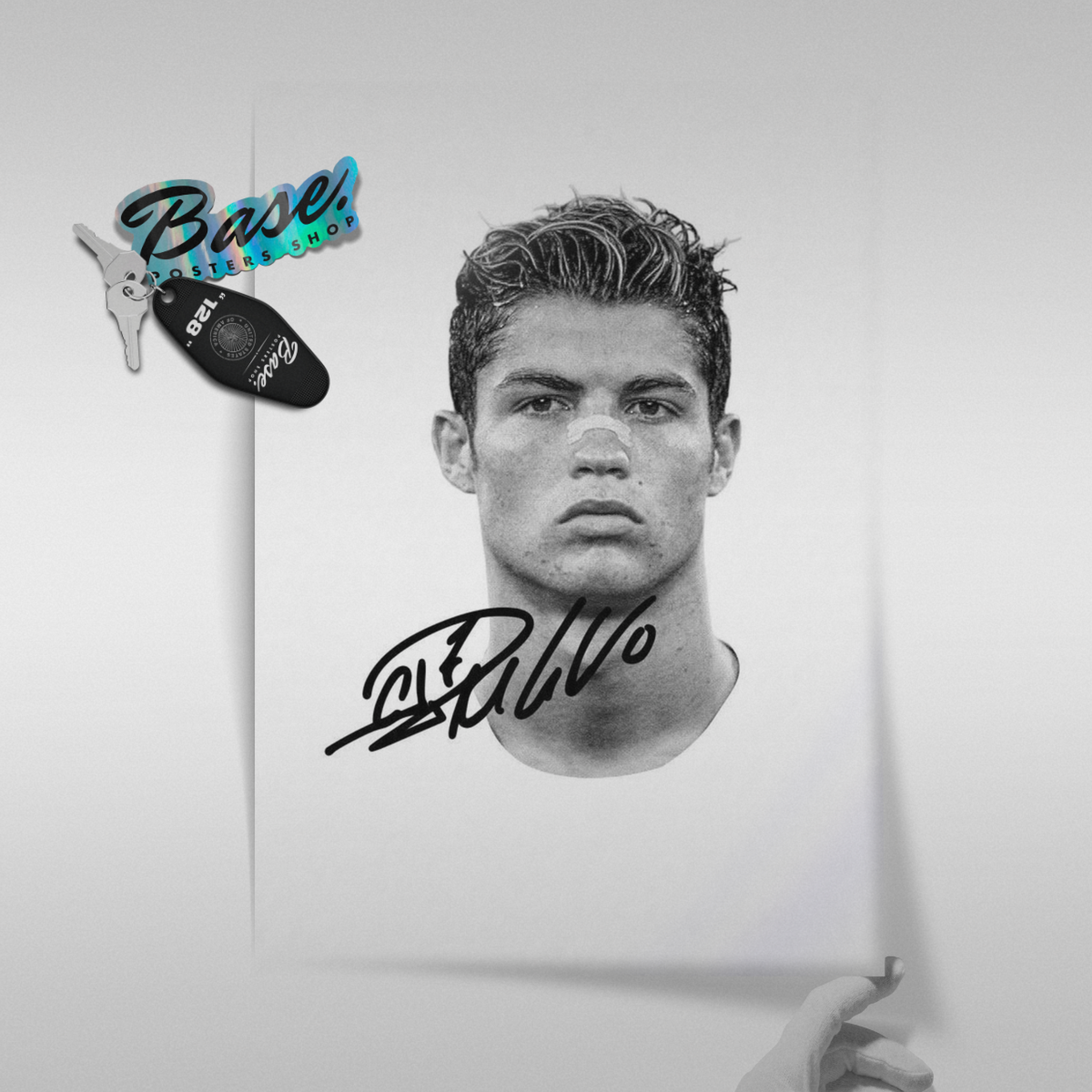 Cristiano Ronaldo - Young Legend Signature Poster