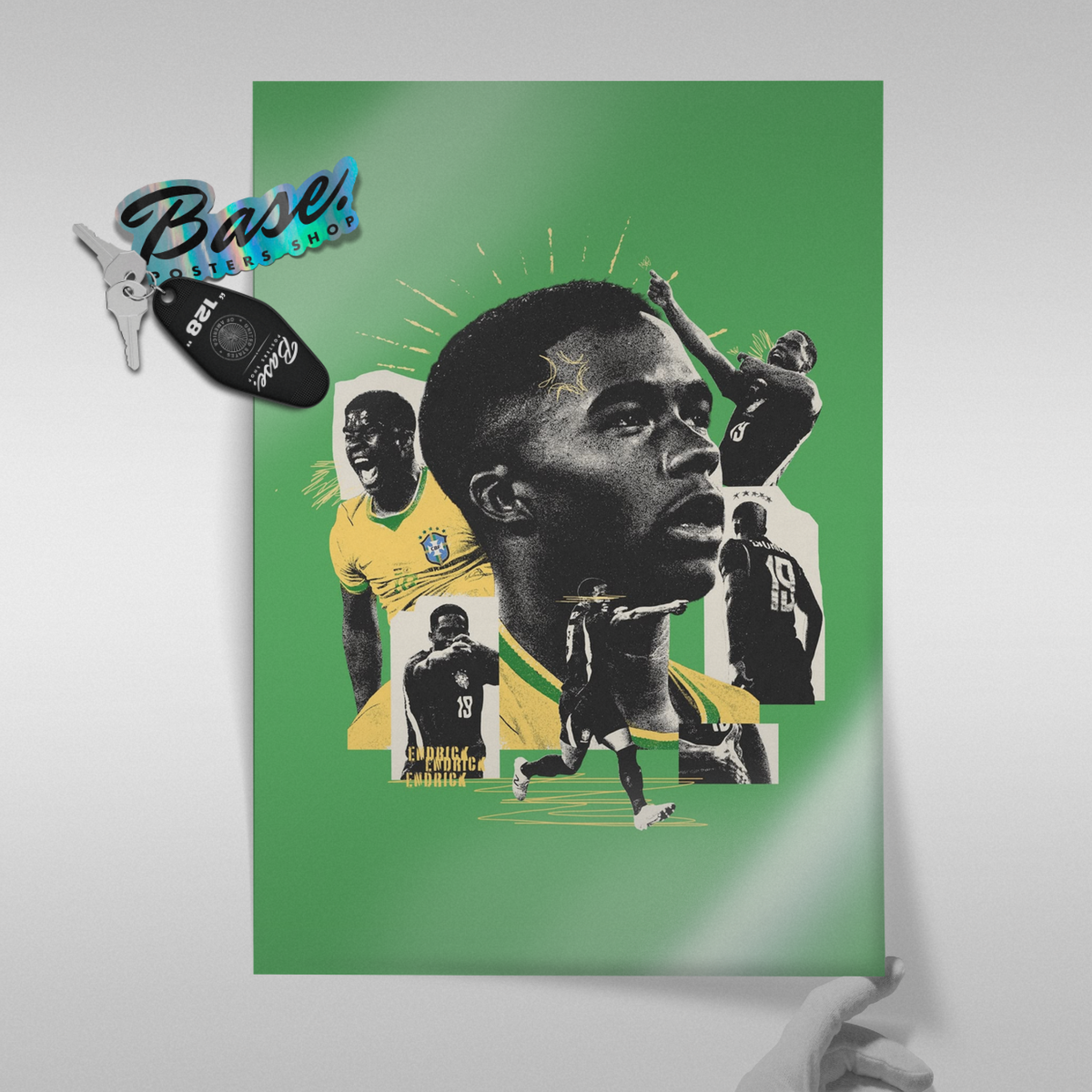 Endrick - Brazil Rising Star Poster