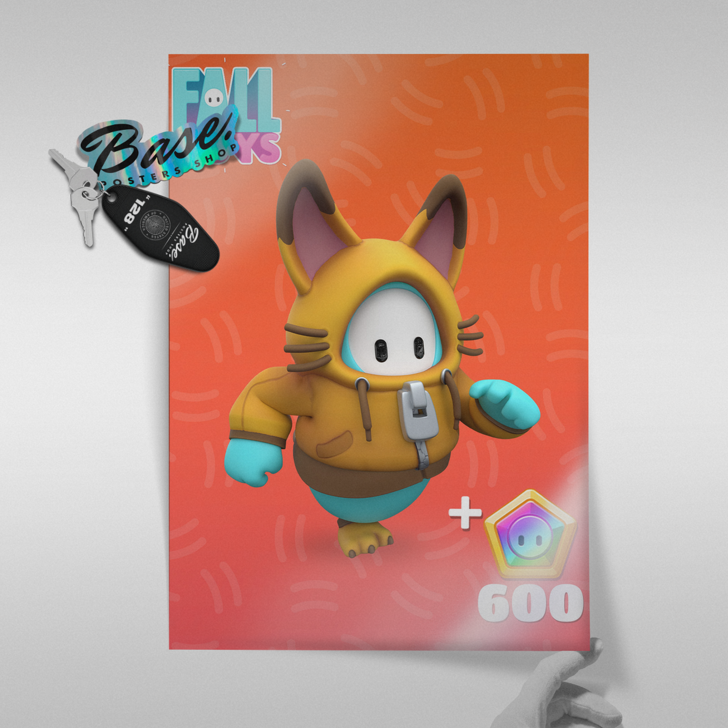 Fall Guys Plush Fox Pack (2022)