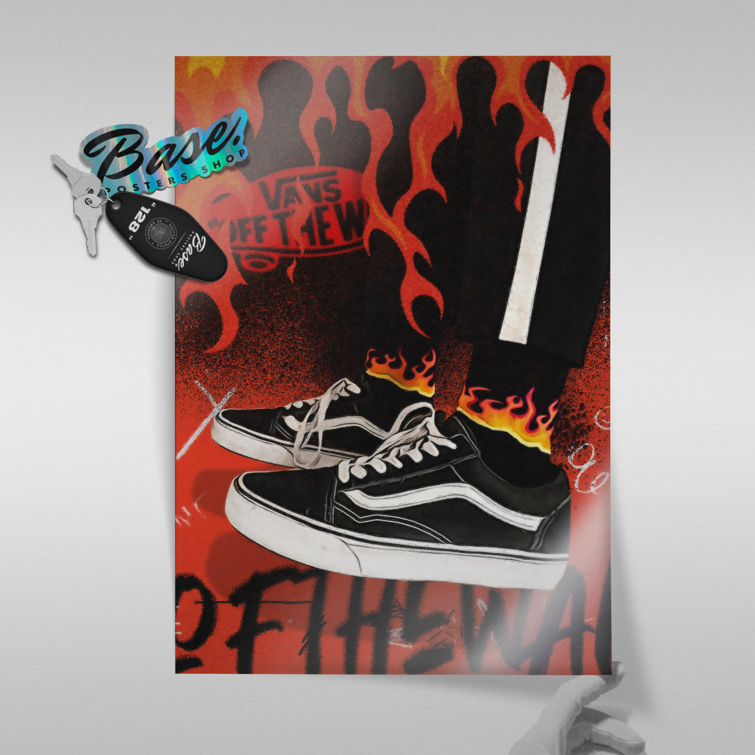 Flame Sneaker