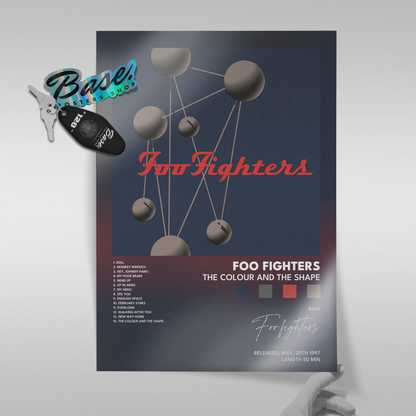 foo fighters The Colour And The Shape poster