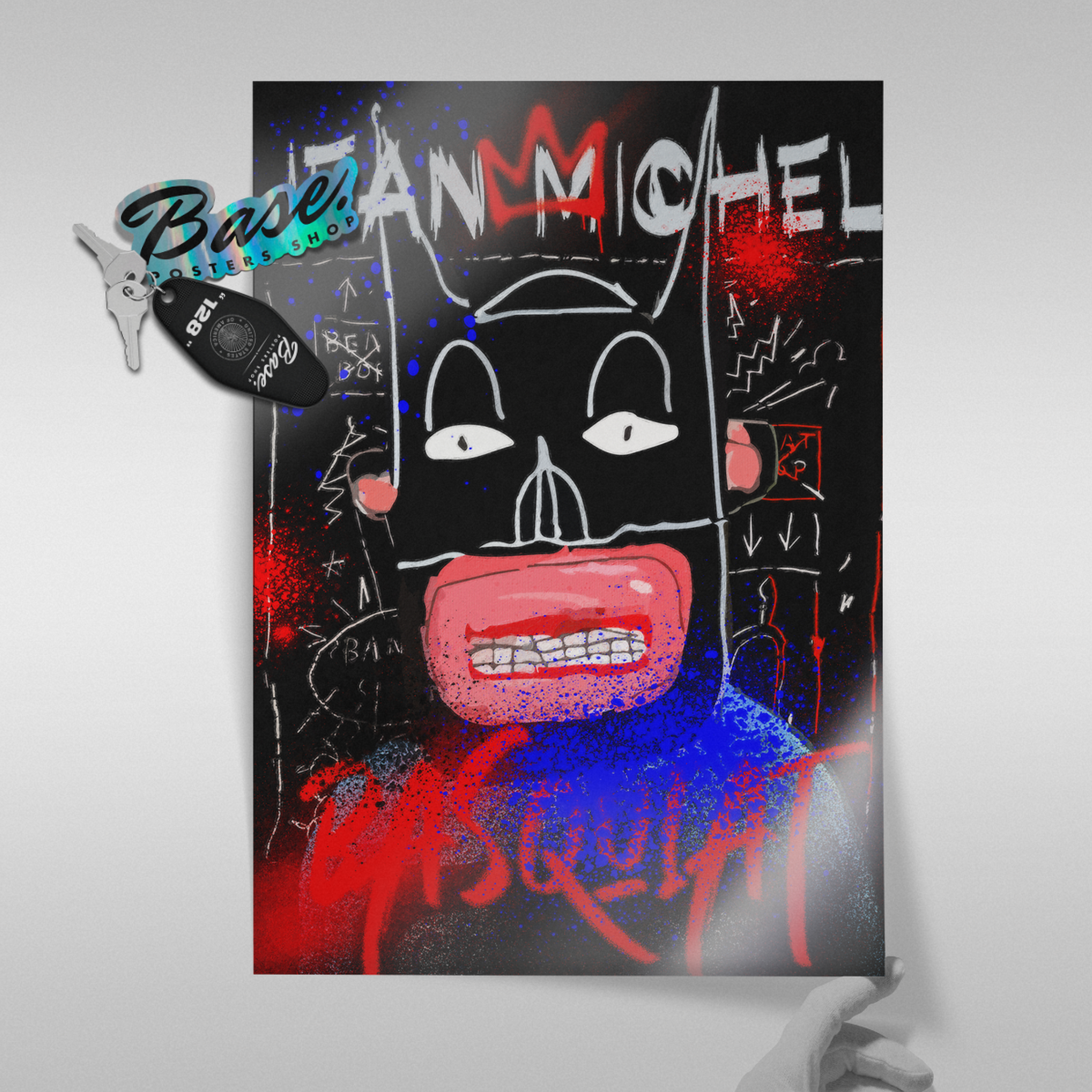 Graffiti Red Face