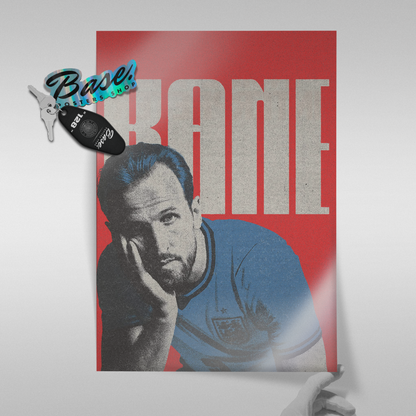 Harry Kane - England Portrait Poster