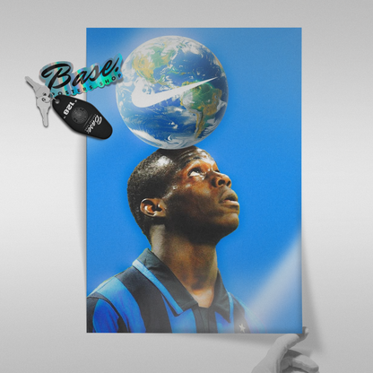 Inter Milan - World On His Head Poster
