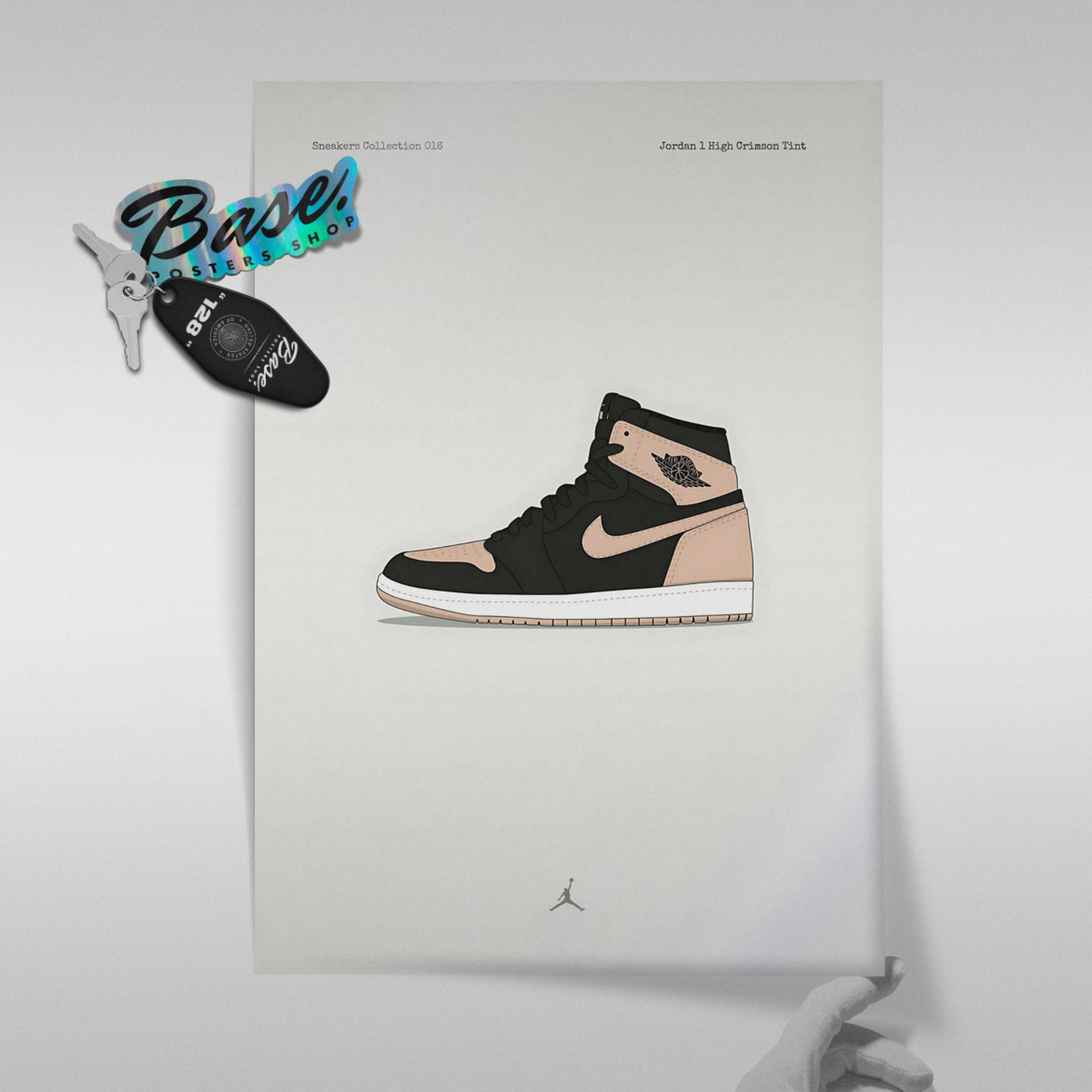 Jordan 1 High Crimson Tint