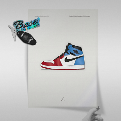 Jordan 1 High Fearless UNC Chicago