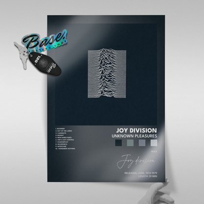 joy division Unknown Pleasures poster