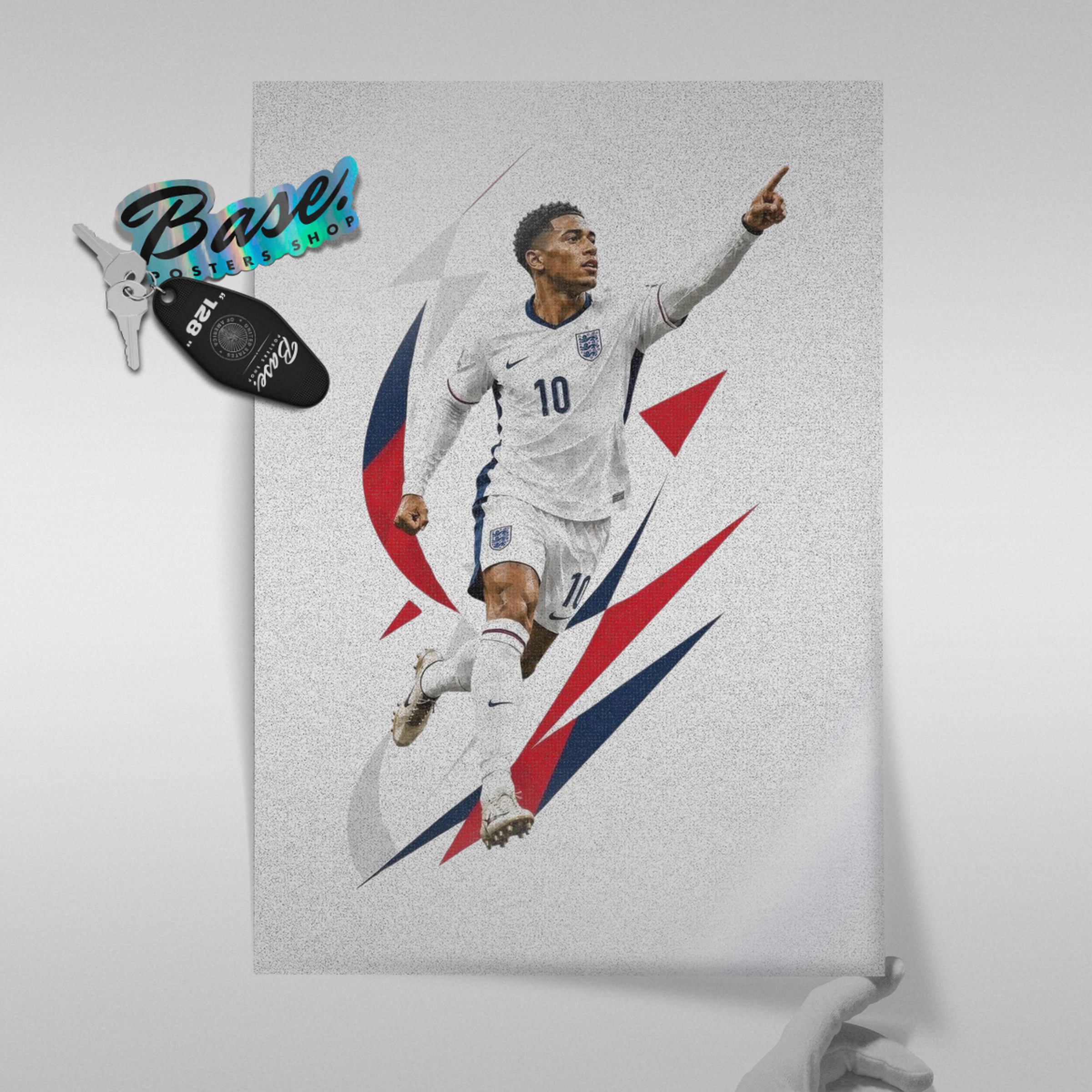 Jude Bellingham - England Number 10 Poster