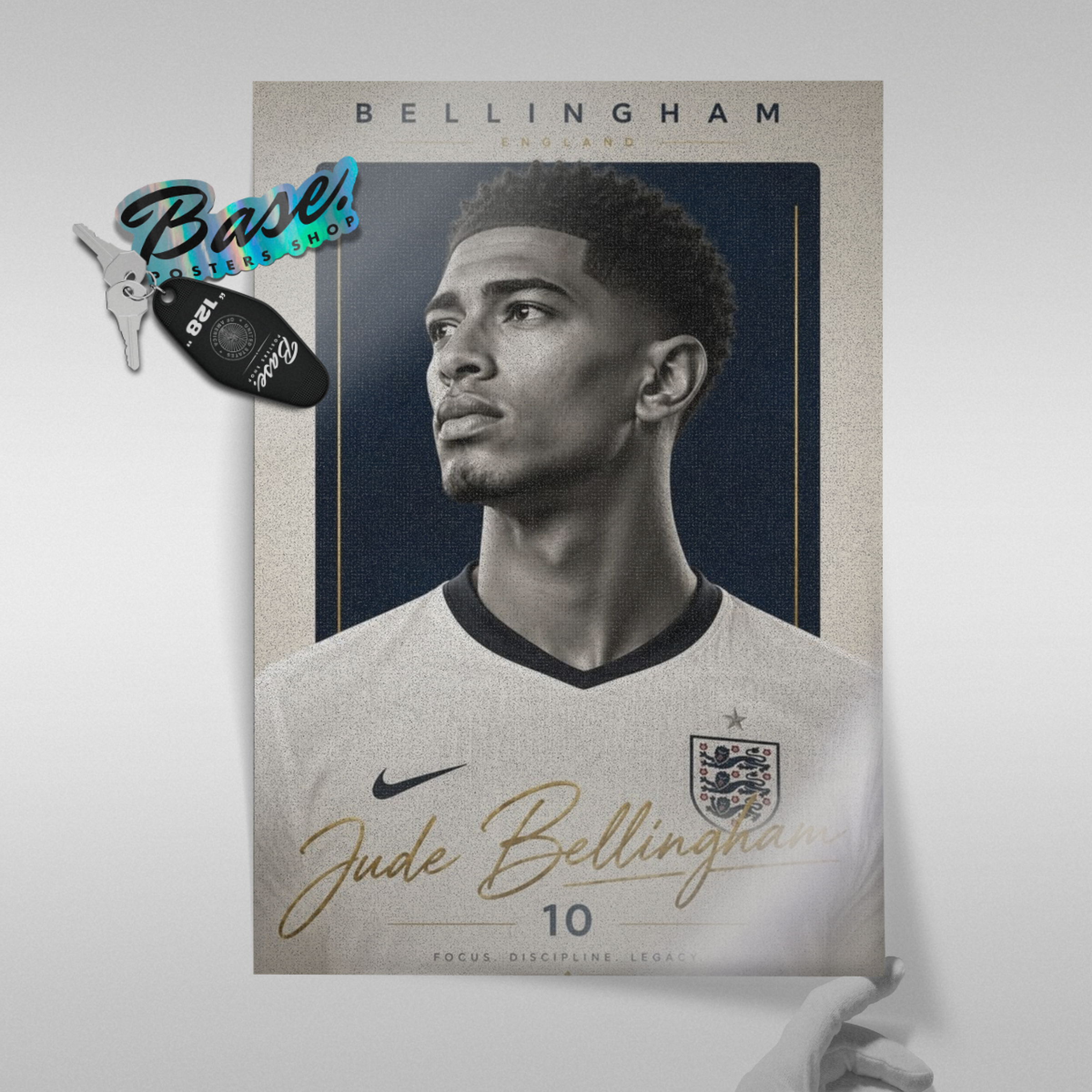Jude Bellingham - Focus Discipline Legacy Poster