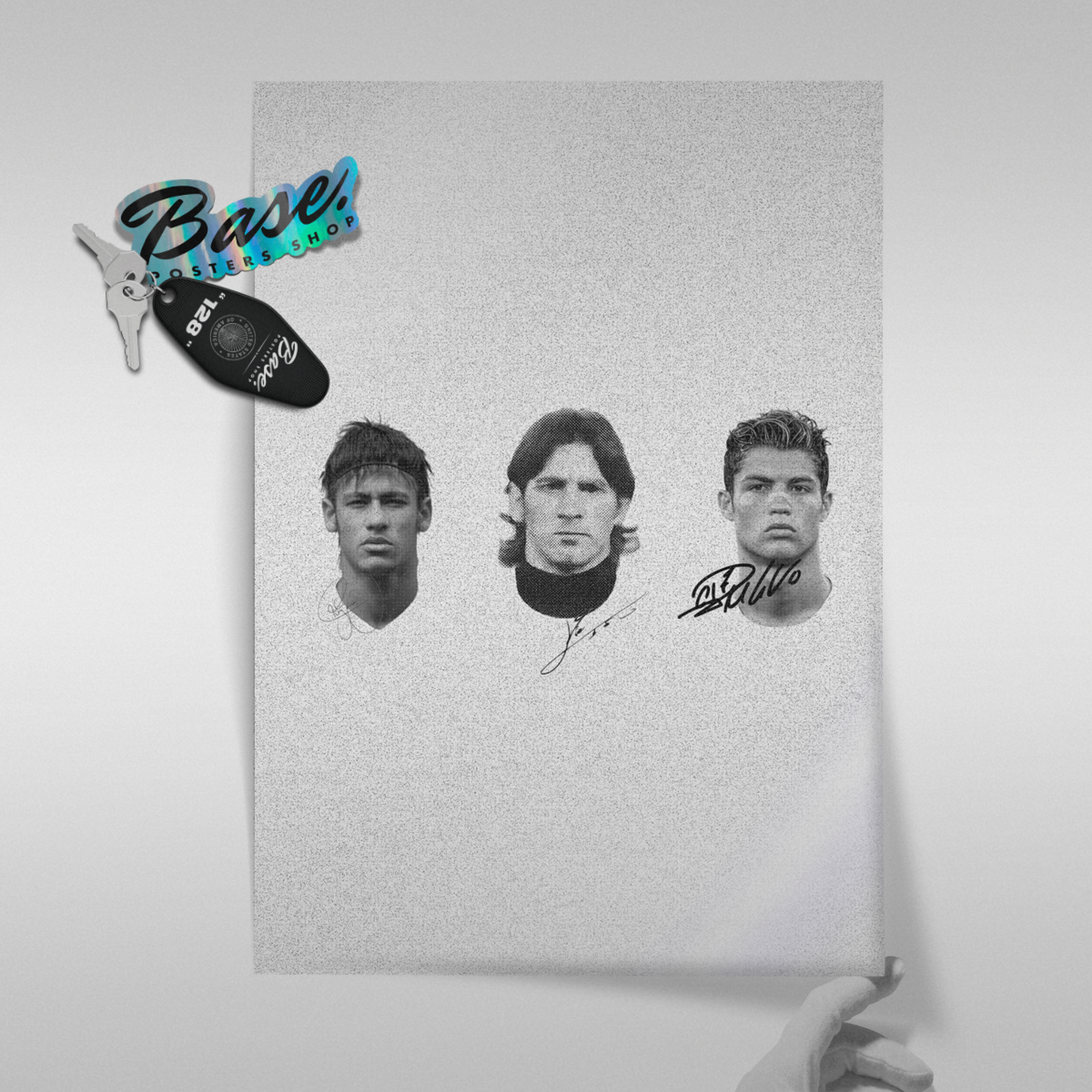 Messi Ronaldo Neymar - Legends Trio Poster