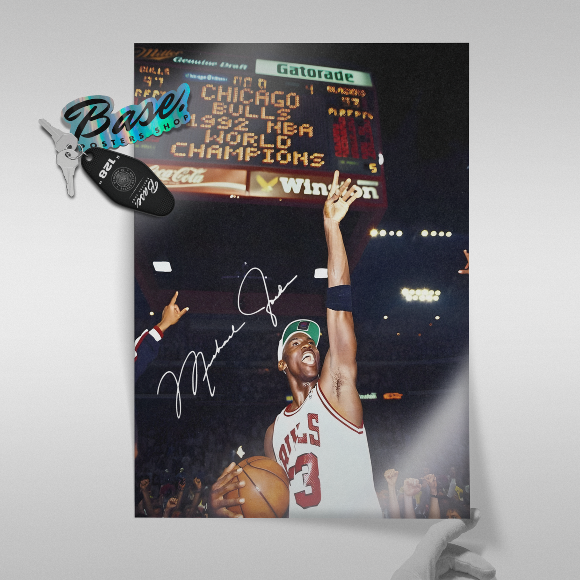 Michael Jordan Chicago Bulls Dunk Moment