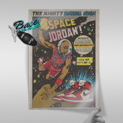 Michael Jordan “space Jordan” Comic
