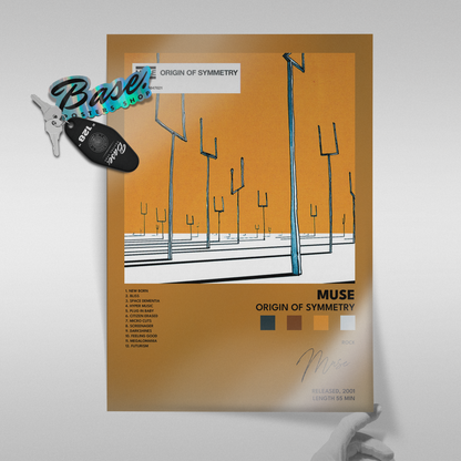 muse Origin of Symmetry poster