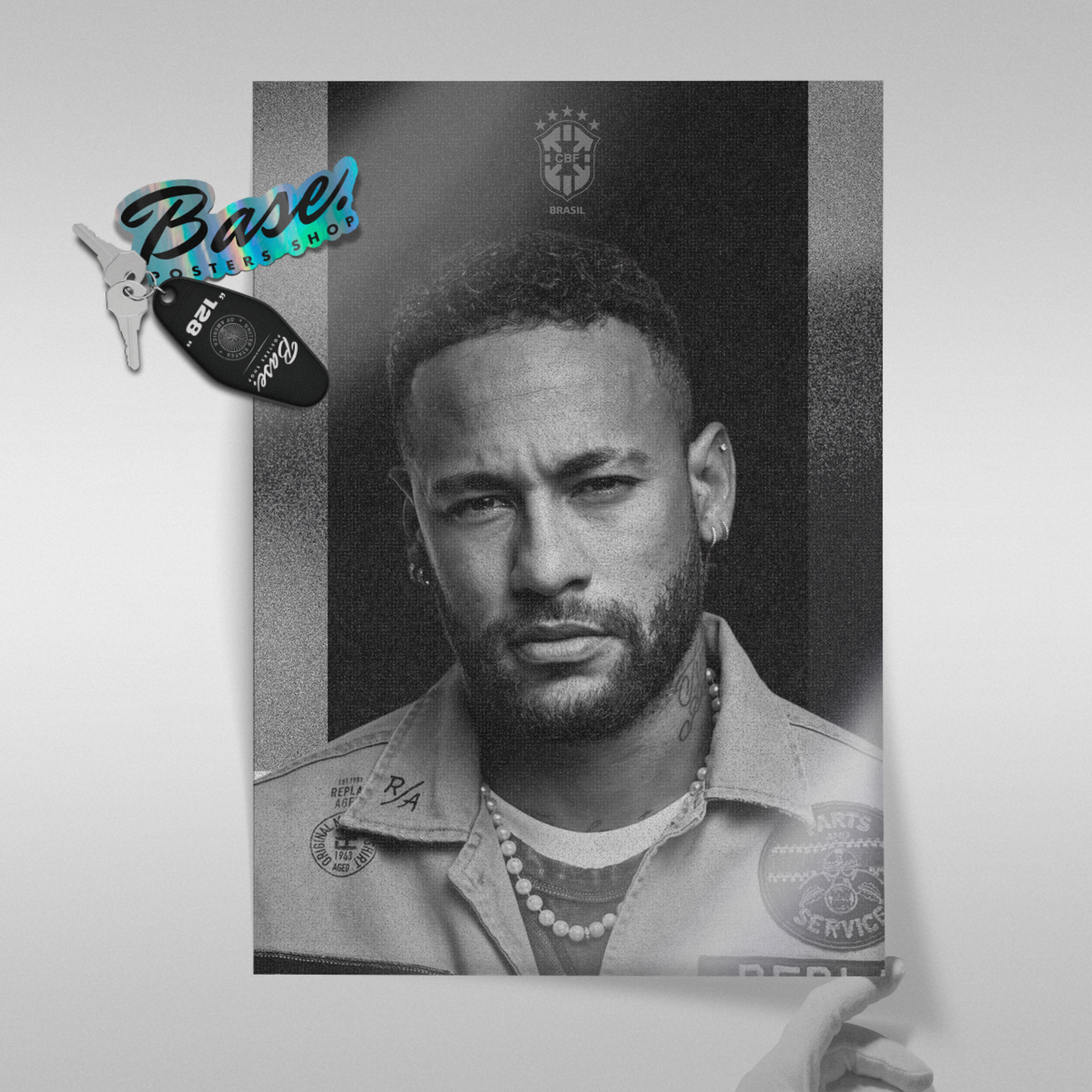 Neymar Jr - Brazil Portrait Poster