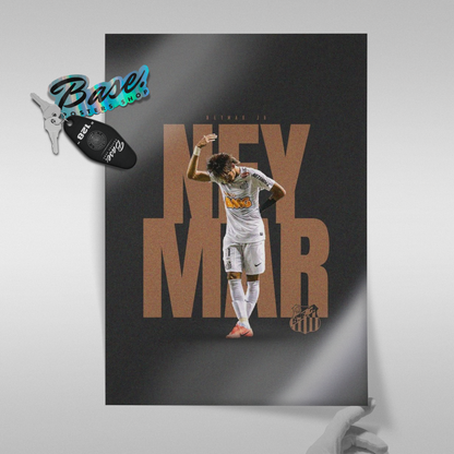 Neymar Jr - Santos Dance Poster