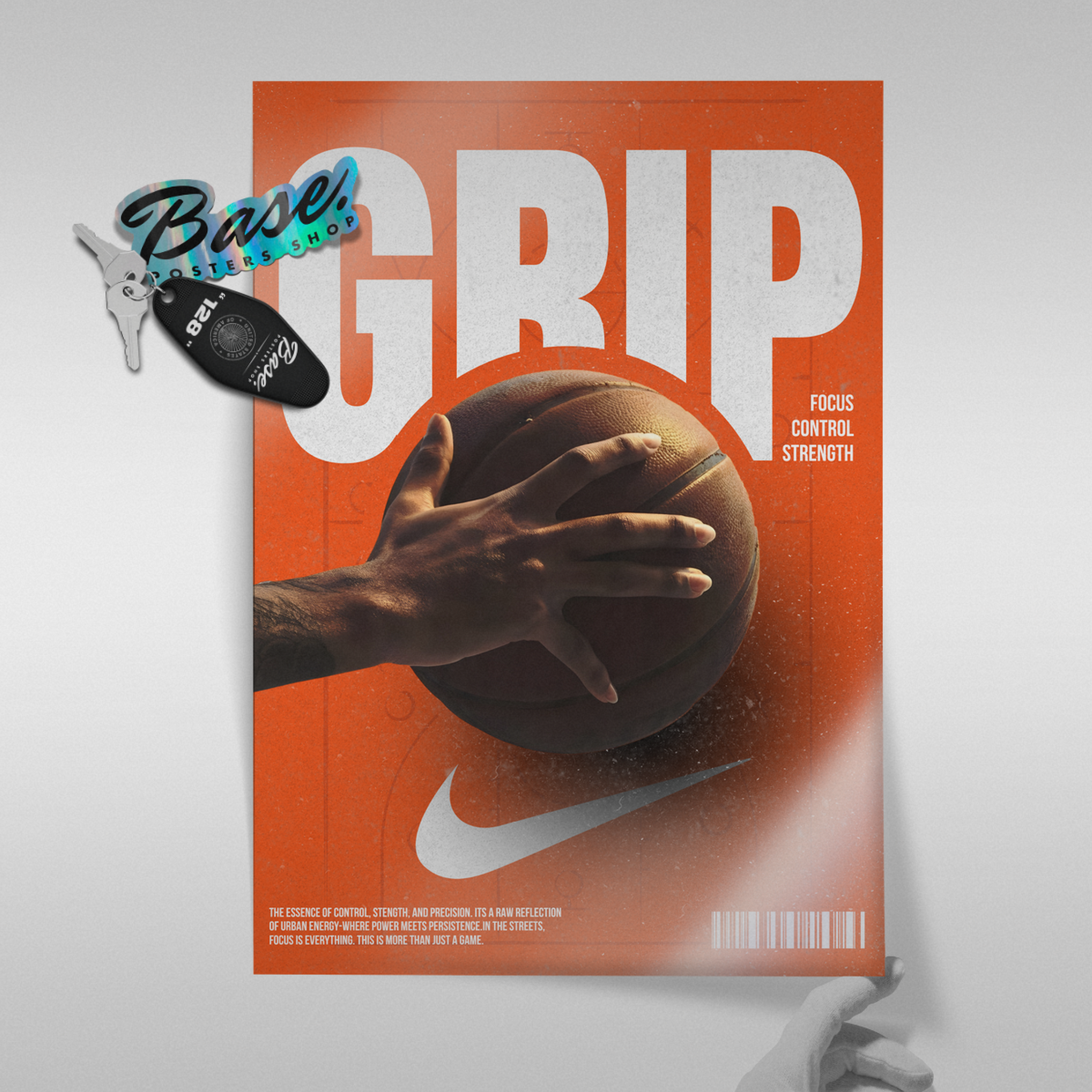 Basketball Grip: Focus, Control, Strength