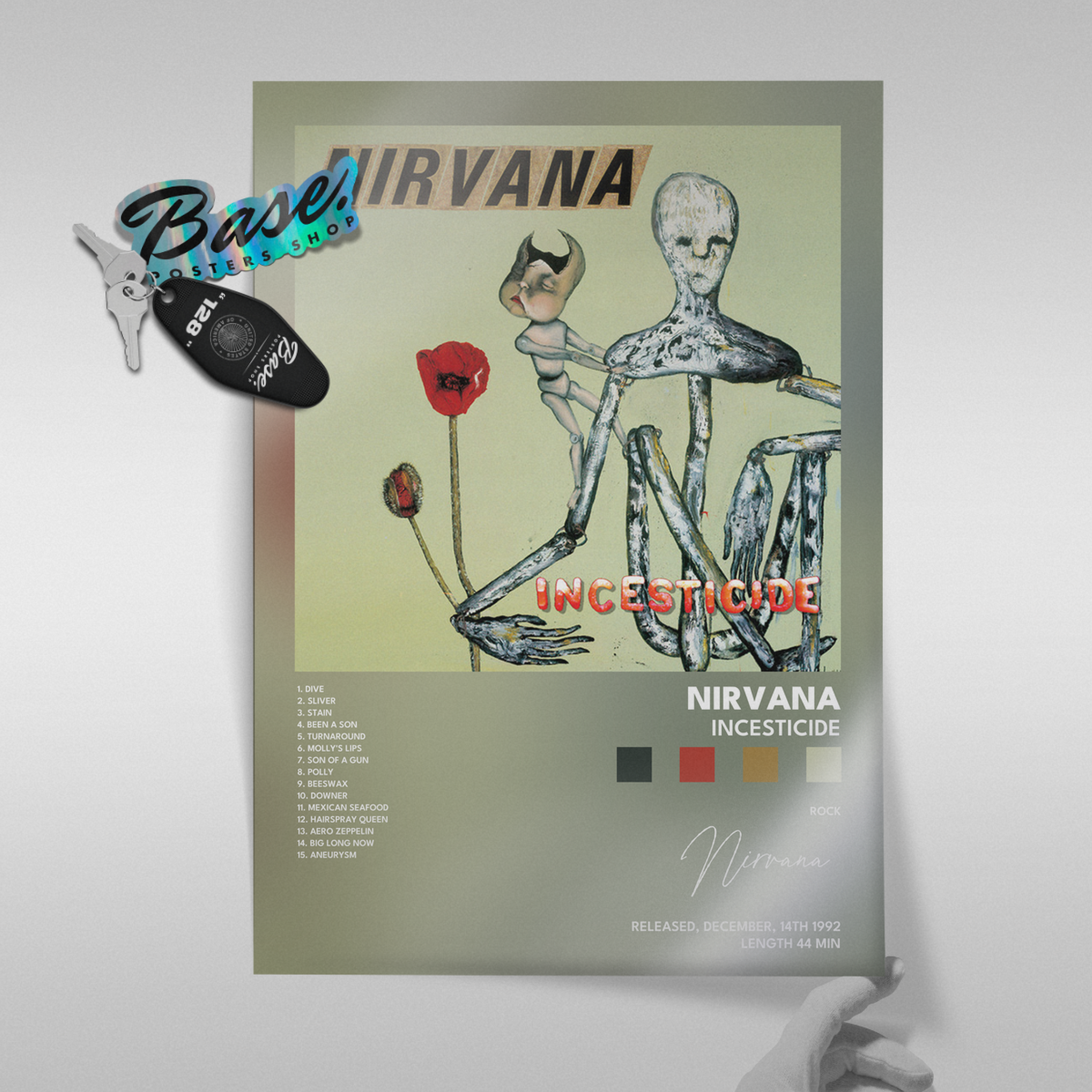 nirvana Incesticide poster