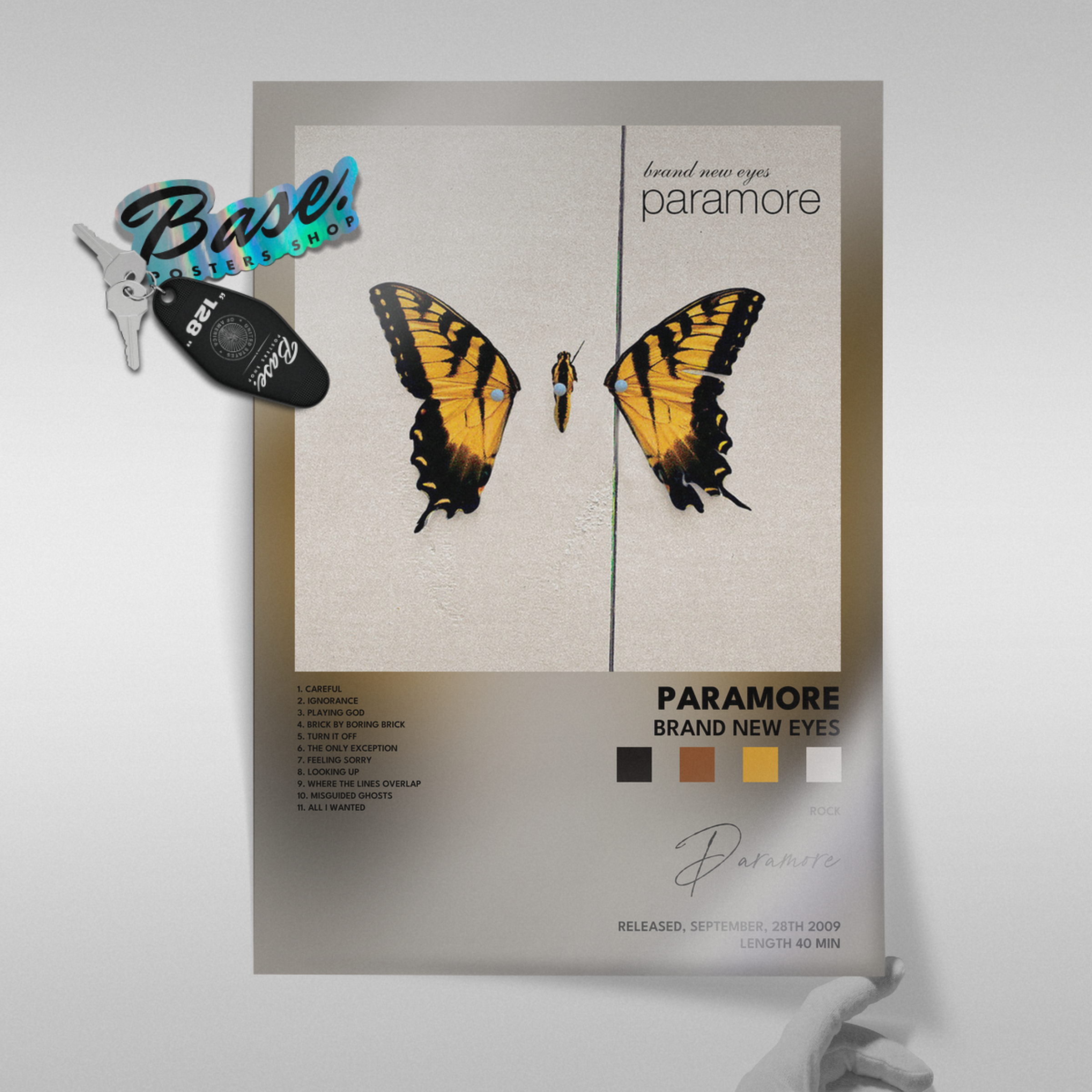 paramore Brand New Eyes poster