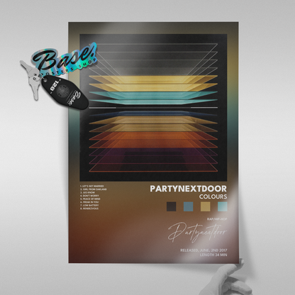 partynextdoor COLOURS poster