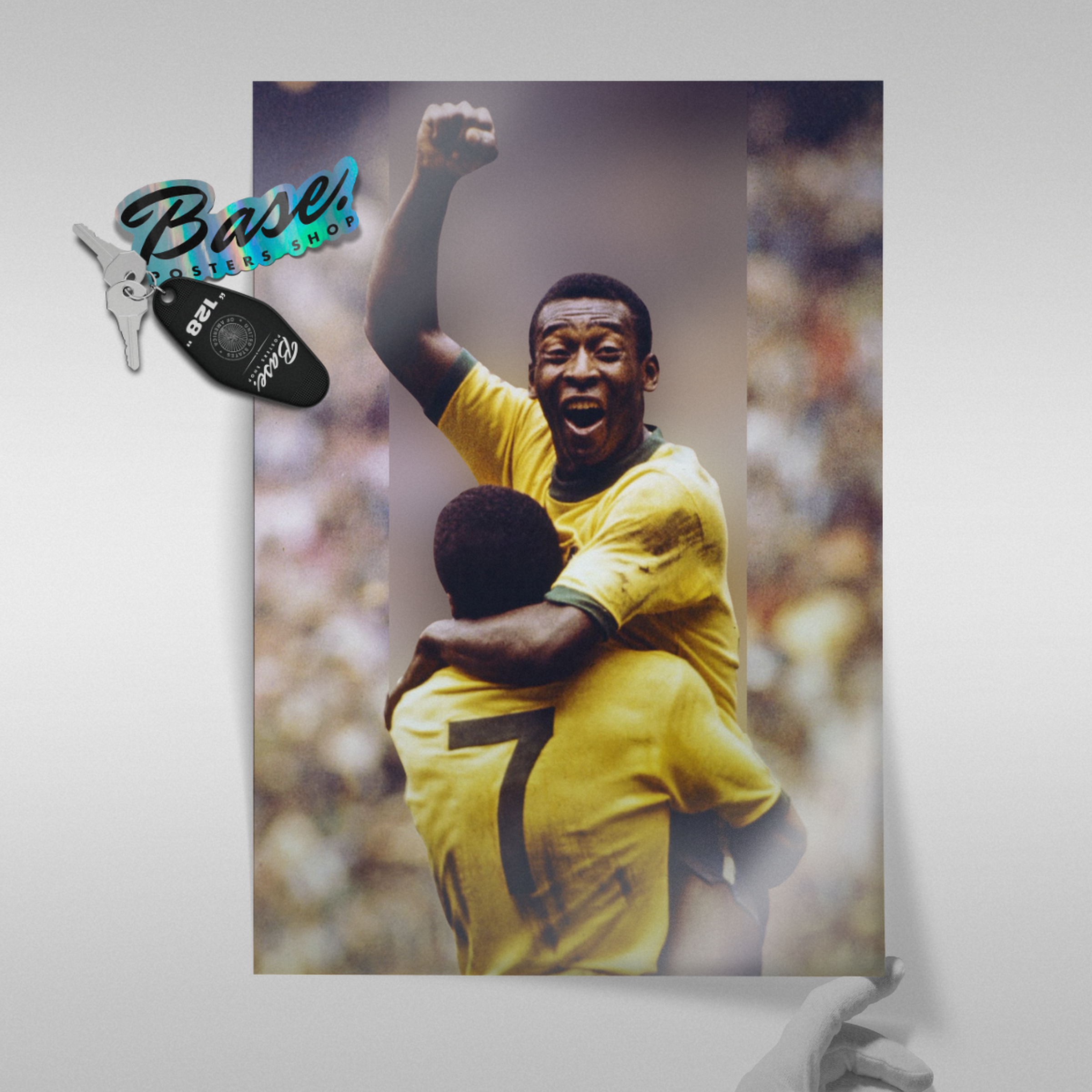 Pele - Brazil Celebration Poster