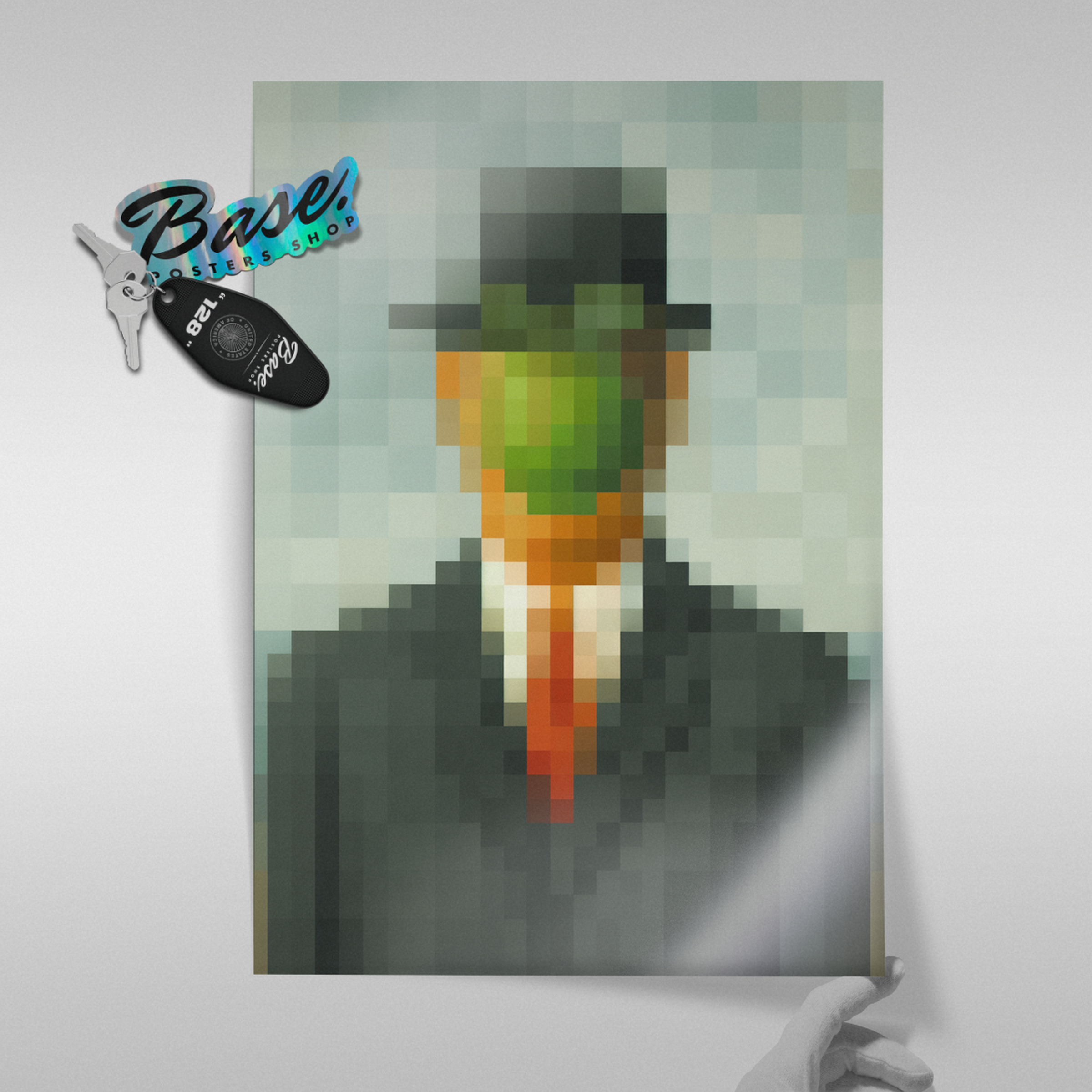 Pixelated Son Of Man