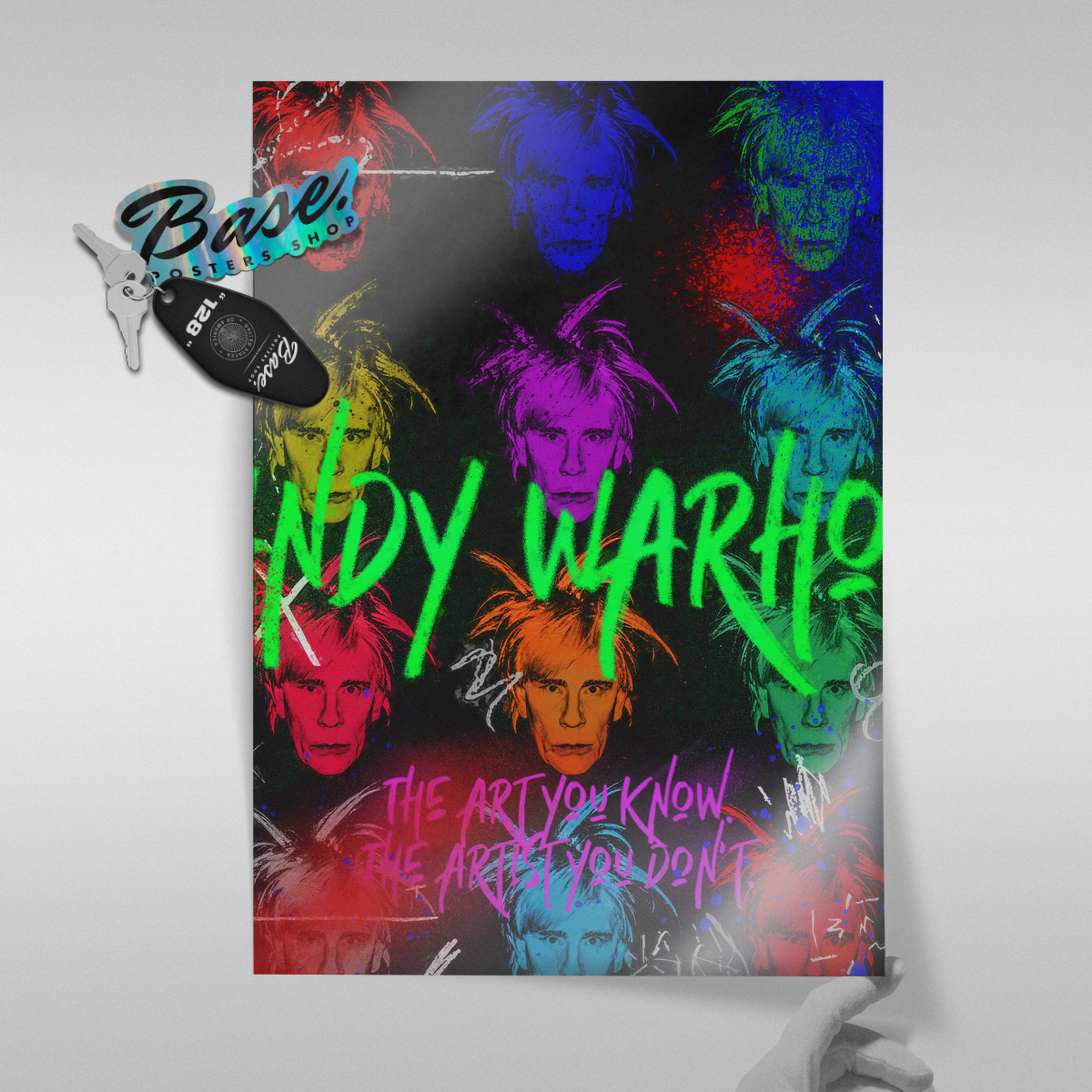 Pop Neon Faces