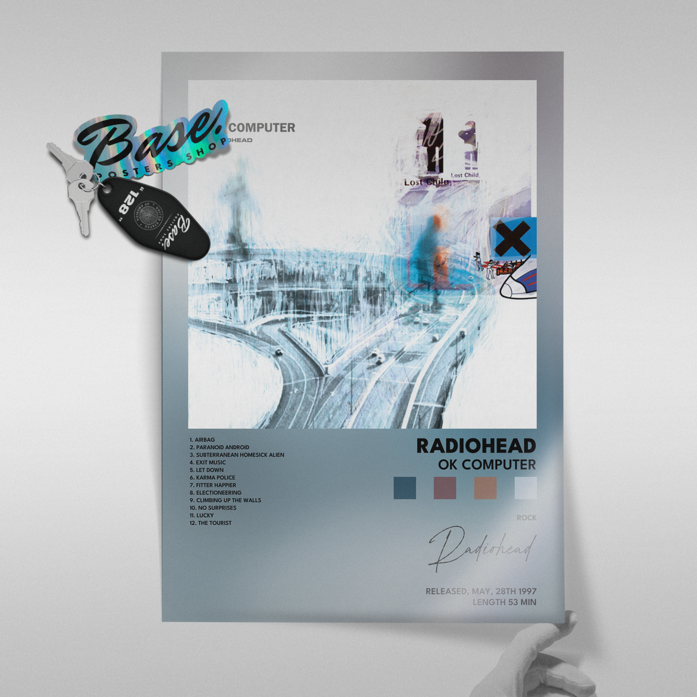 radiohead OK Computer poster