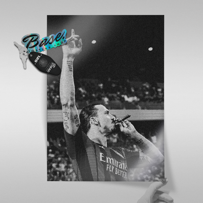 Real Madrid - Champions Cigar Celebration Poster
