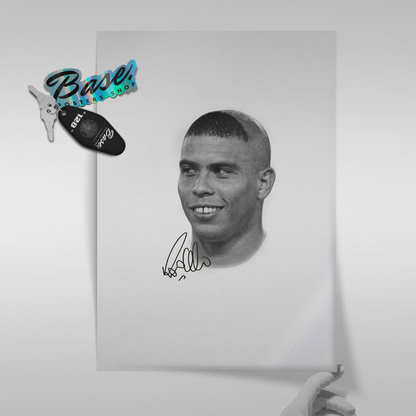 Ronaldo Nazario - Brazil Legend Poster