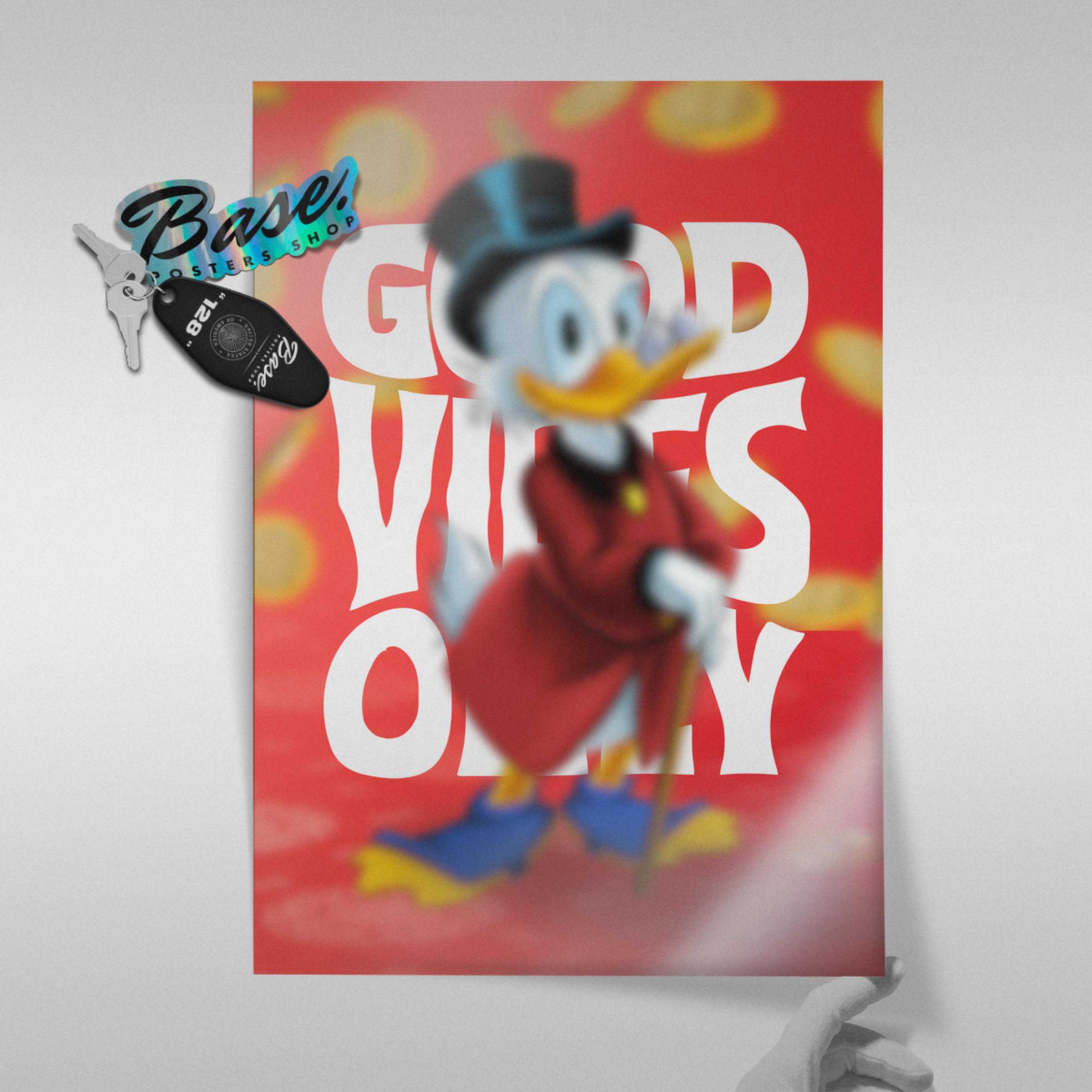 Scrooge McDuck Good Vibes Only