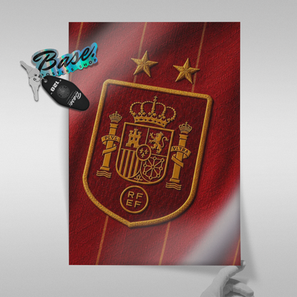 Spain National Team - Crest Poster