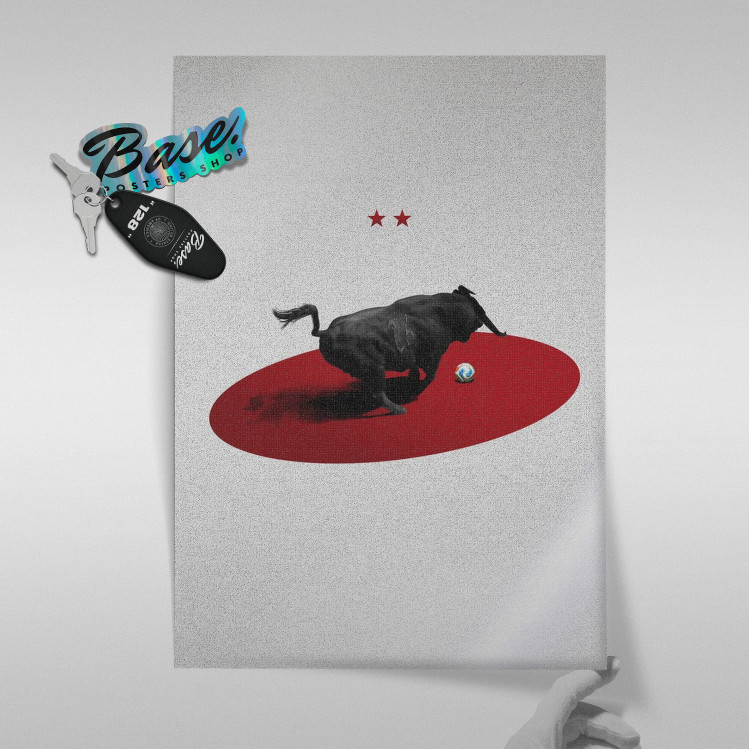 Spain National Team - Raging Bull Poster