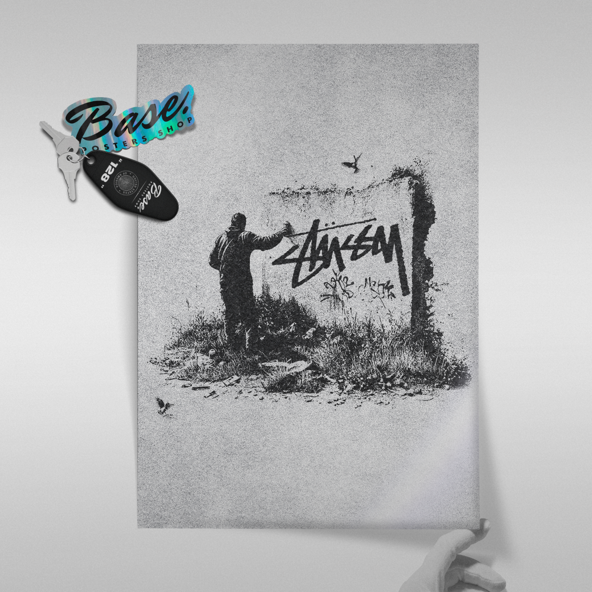 Stüssy Graffiti Ritual Poster - PostersBase® | Free Shipping