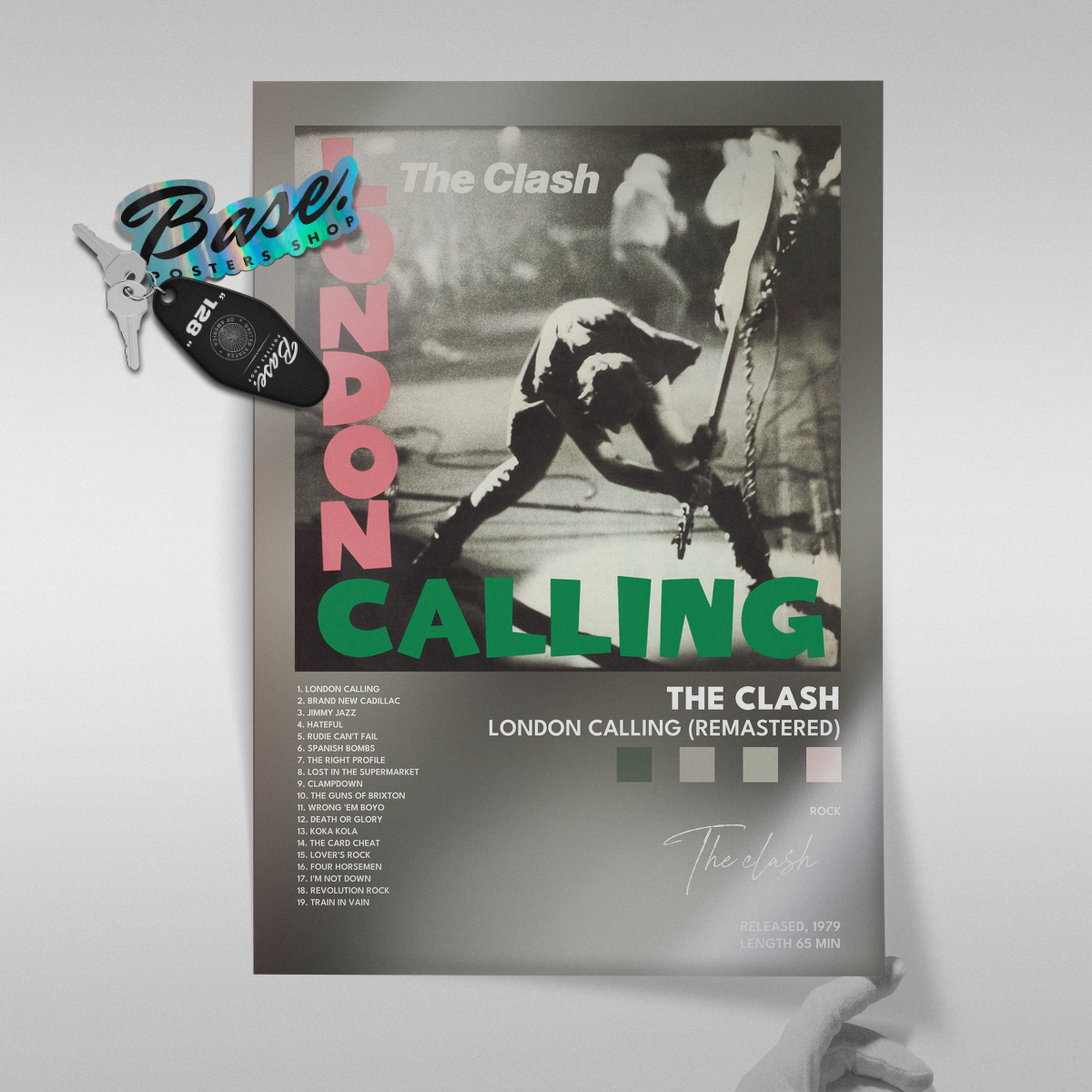 the clash London Calling Remastered poster